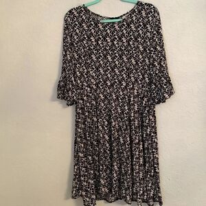 Julia Cotton Blend Dress Size M